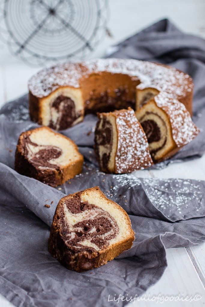 Marmorkuchen. Unser Familienrezept. | Life Is Full Of Goodies