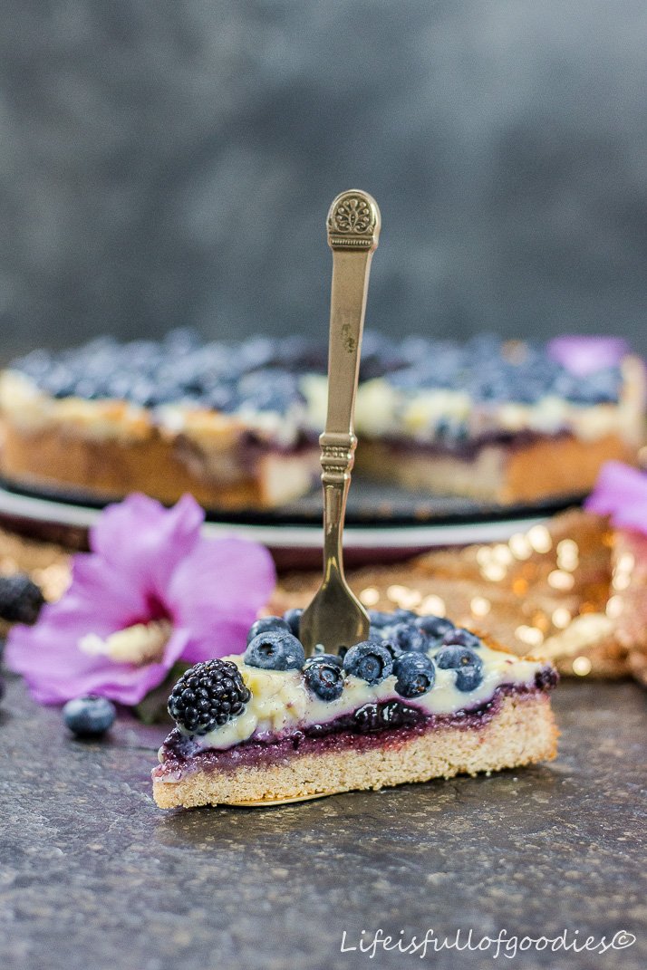 Blaubeer-Pudding-Kuchen