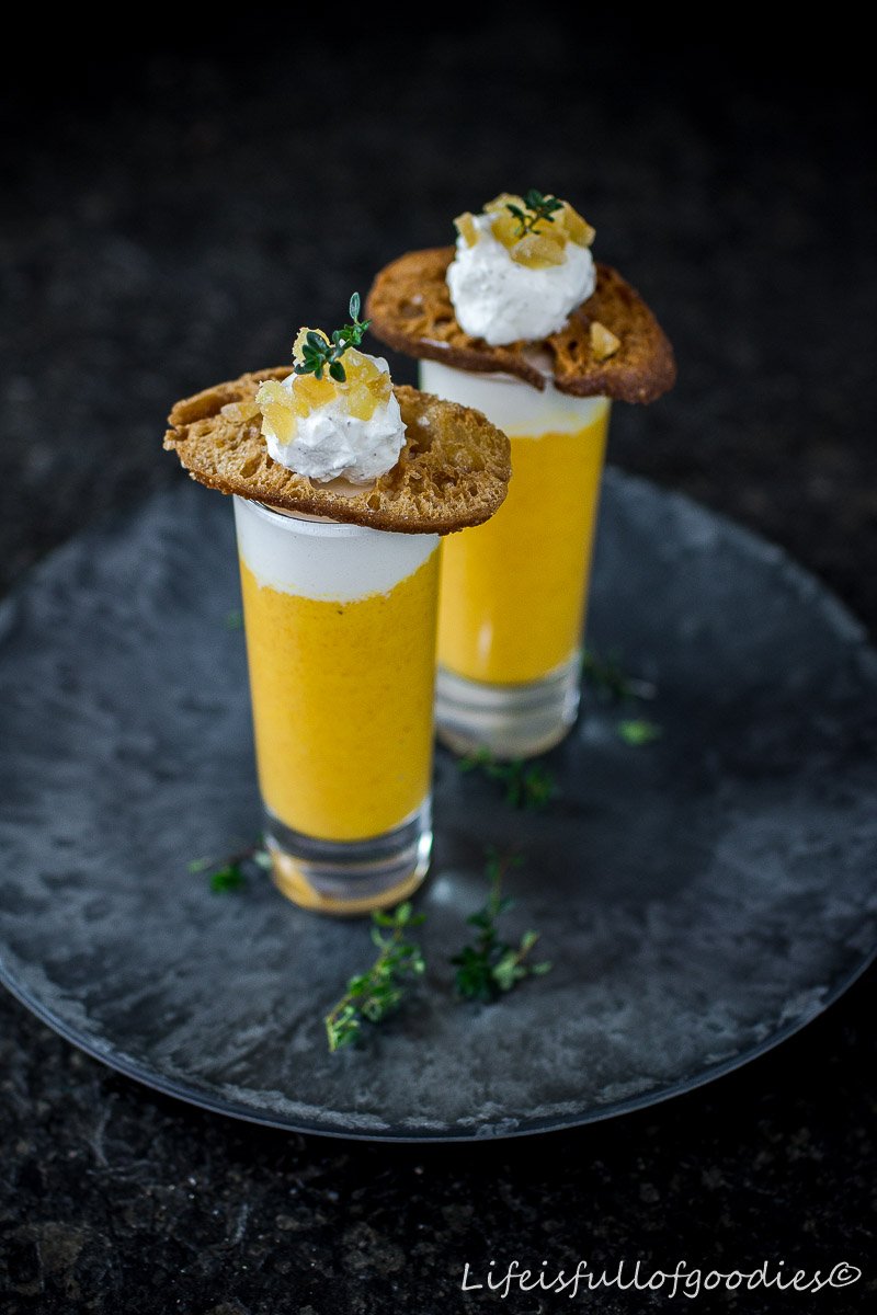 X-MAS 2016 – Orange, Karotte, Ingwer, Zimt und Ziegenkäse