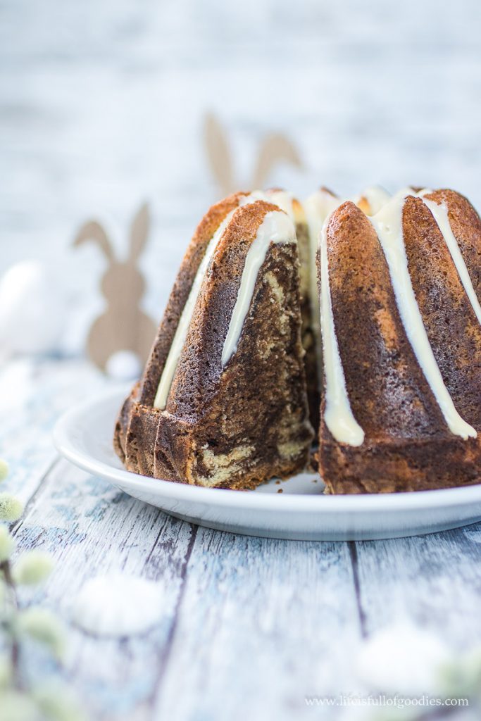 Eierlikör-Marmorkuchen mit Nuss-Nougat-Creme und Eierlikörguss | Life ...