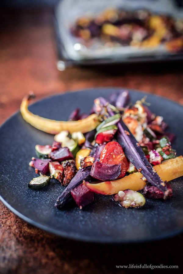 Buntes Ofengemüse mit Feta - Life Is Full Of Goodies