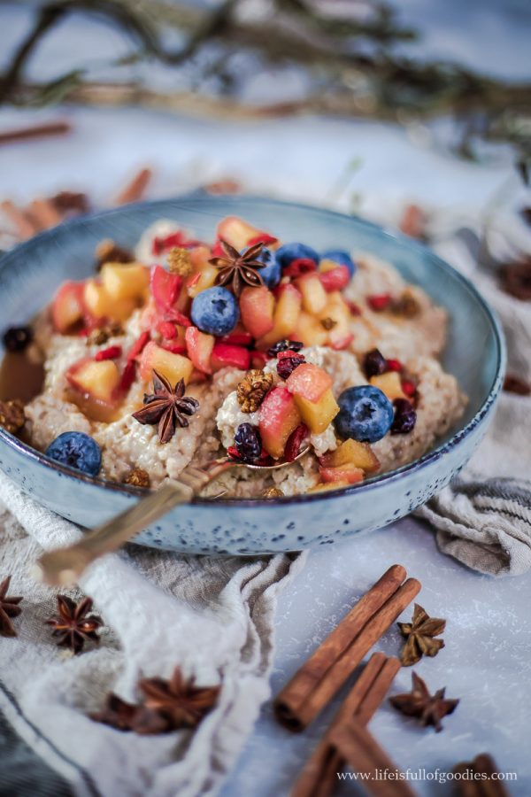 Veganes Kichererbsencurry, Chai-Honig-Porridge und eine ...