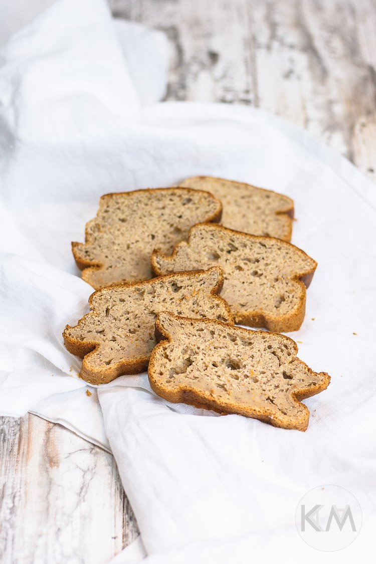 Gesundes Bananenbrot ohne Fett- und Zuckerzusatz