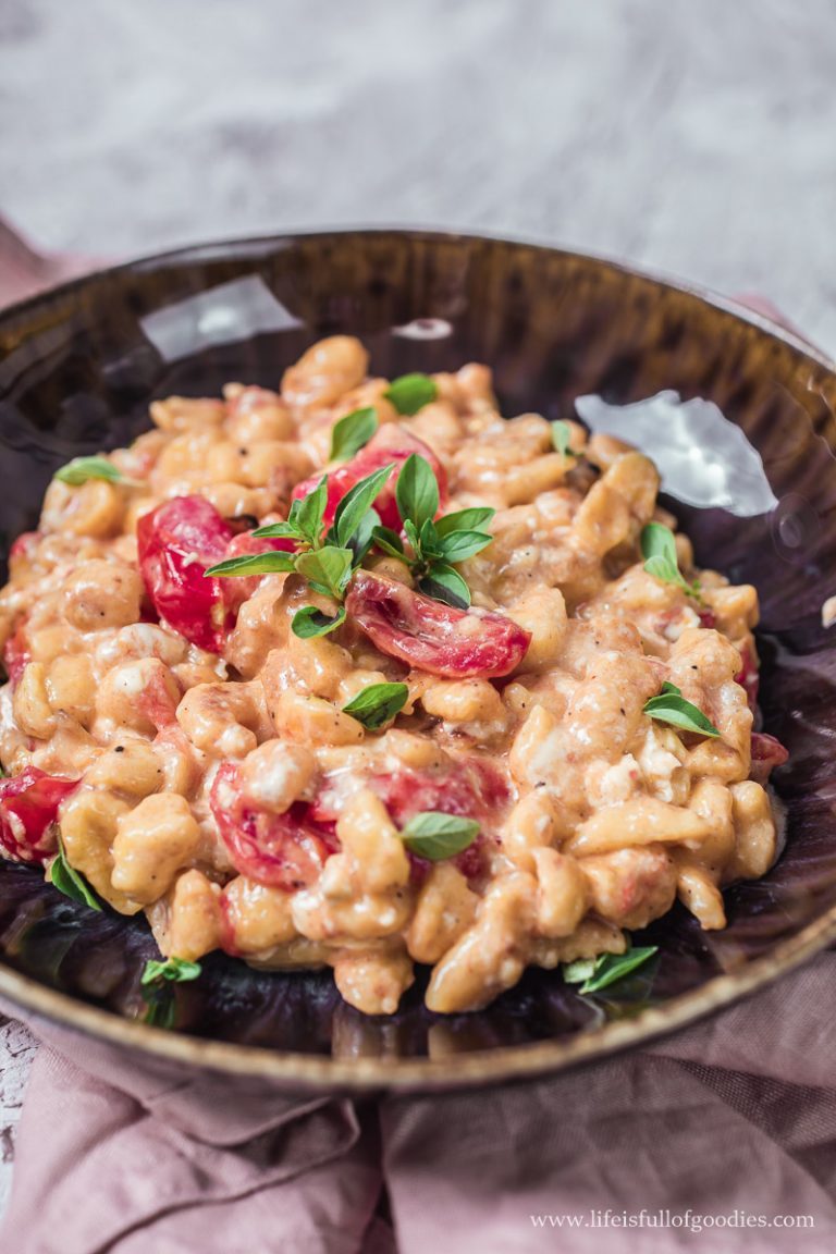 Cremige Knöpfle mit Tomaten und Feta | Life Is Full Of Goodies Cremige Knöpfle mit Tomaten und Feta | Life Is Full Of Goodies