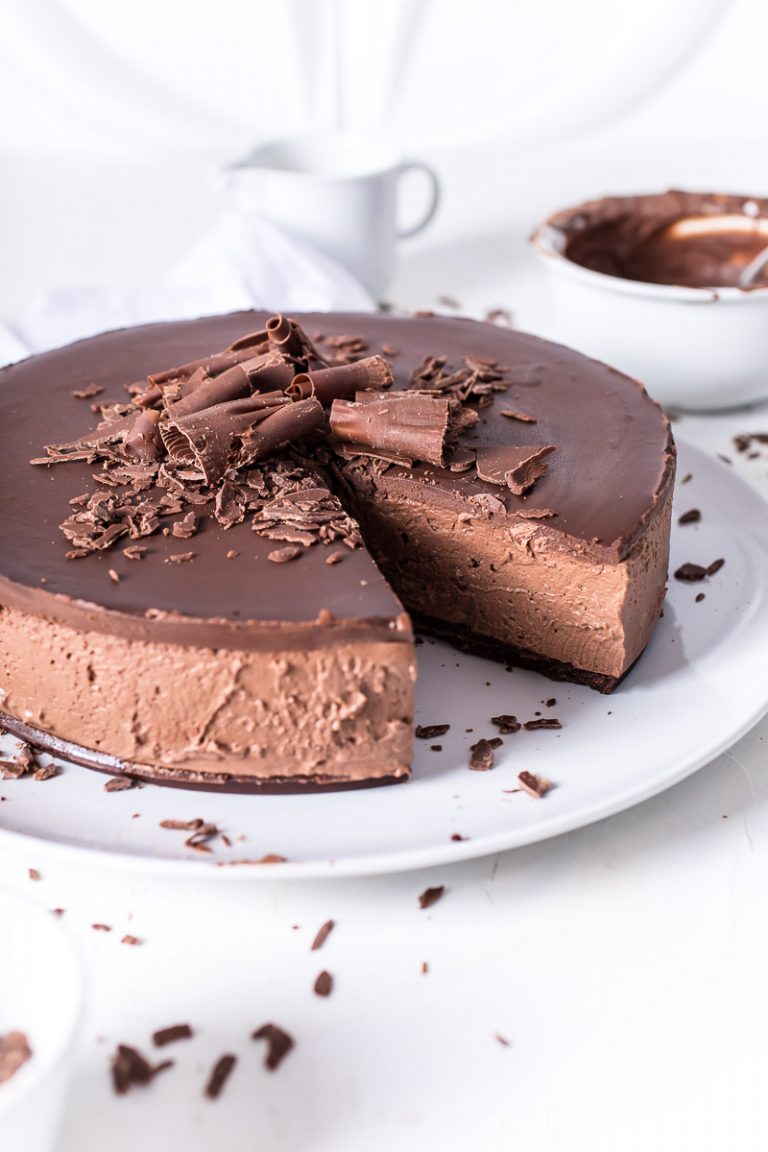 Chocolate Cheesecake ohne Backen - eine unverschämte Schokobombe ...