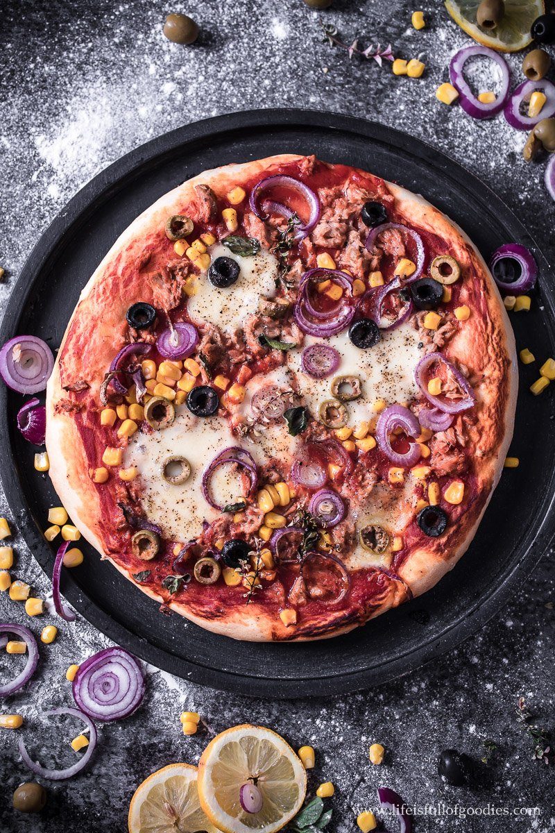Pizzateig - ein Grundrezept und eine Thunfischpizza