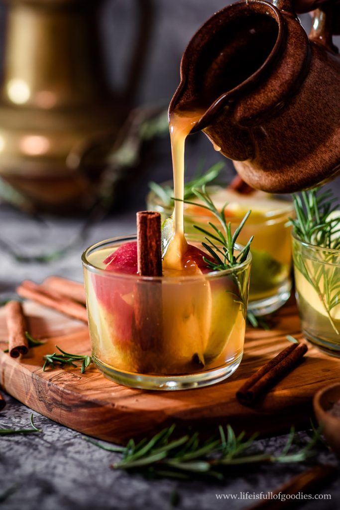 Apfel-Birnen-Punsch mit Ingwersirup - alkoholfrei | Life Is Full Of Goodies