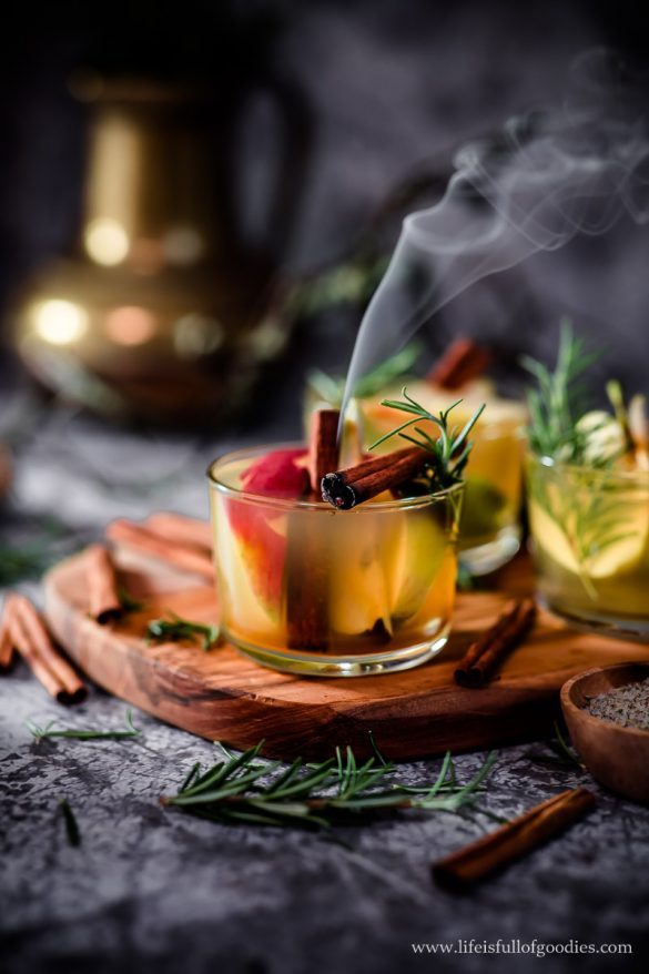 Apfel-Birnen-Punsch mit Ingwersirup - alkoholfrei | Life Is Full Of Goodies