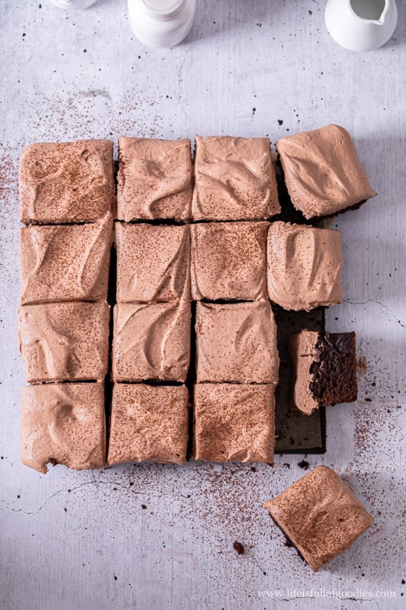 Die besten Brownies mit dem einfachsten Frosting | Life Is Full Of Goodies