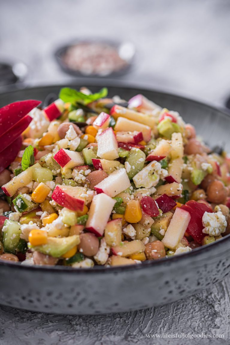 Apfel Feta Salat - Life Is Full Of Goodies