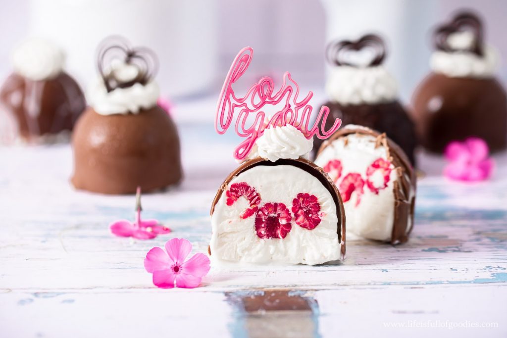 Mini Eisbomben mit meinem 2 Zutaten Sahneeis in drei Varianten | Life ...