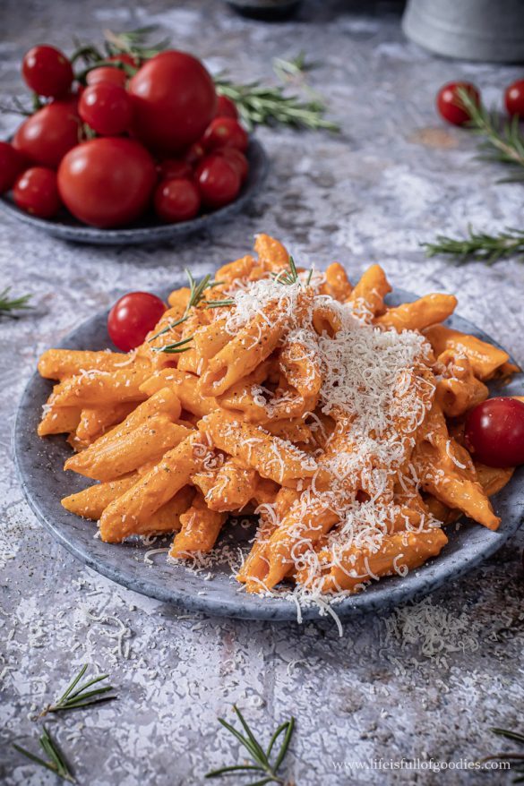 Ofengeröstete Tomatencreme Pasta | Life Is Full Of Goodies