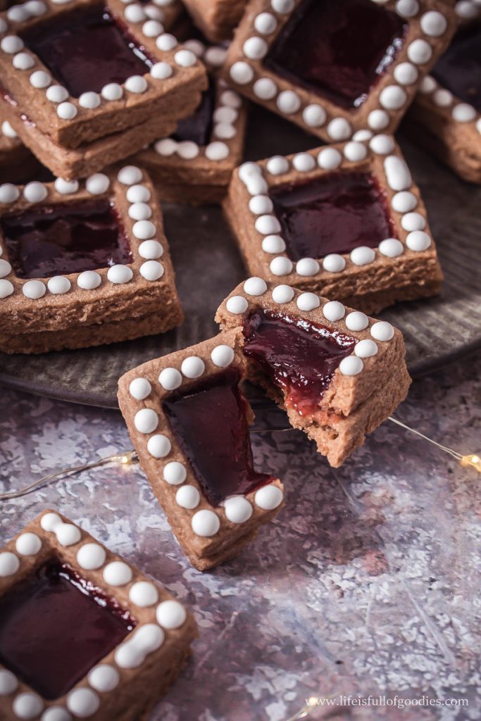 Schoko Gewürzplätzchen mit Glühweingelee | Life Is Full Of Goodies