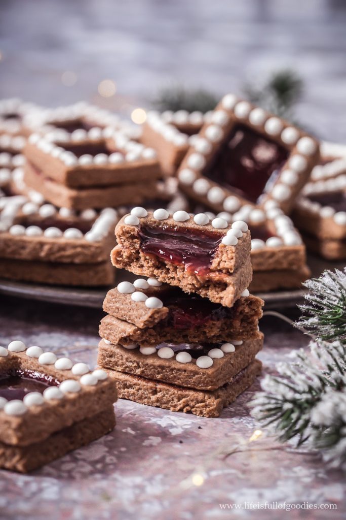 Schoko Gewürzplätzchen mit Glühweingelee | Life Is Full Of Goodies