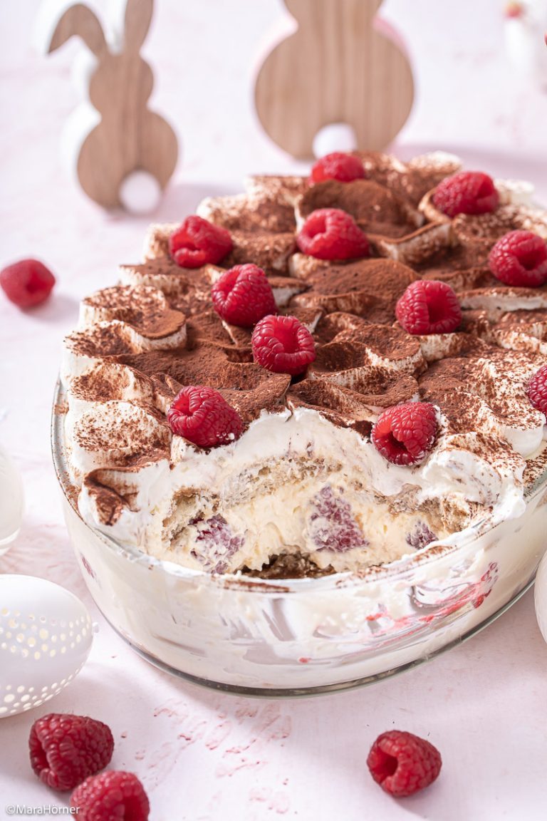 Eierlikör Tiramisu mit Himbeeren | Life Is Full Of Goodies