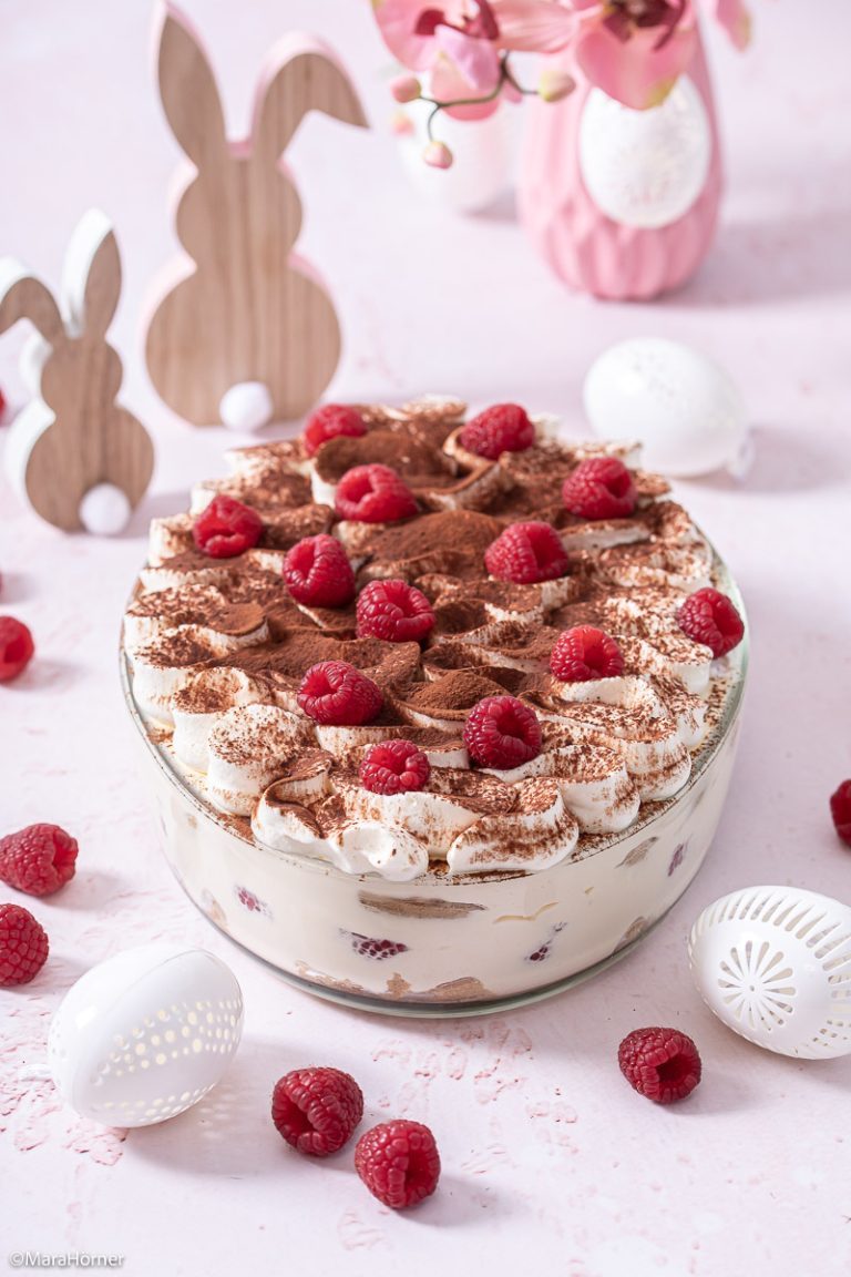 Eierlikör Tiramisu mit Himbeeren | Life Is Full Of Goodies