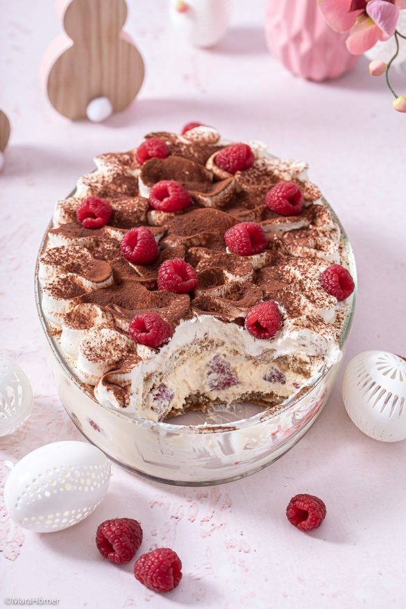 Eierlikör Tiramisu mit Himbeeren | Life Is Full Of Goodies