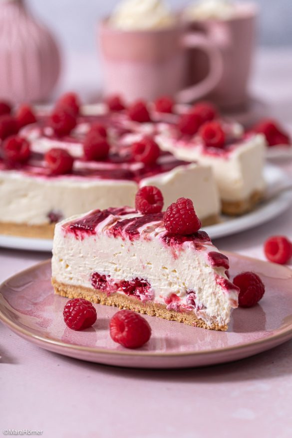 NO BAKE CHEESECAKE mit Himbeeren Einfach und lecker ️ Life Is Full Of Goodies