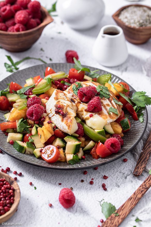Fruchtiger Salat mit Himbeer Balsamico Dressing (42 von 62) Kopie ...