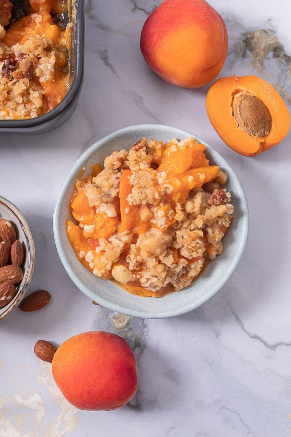 Gesunder Aprikosen Crumble | Life Is Full Of Goodies