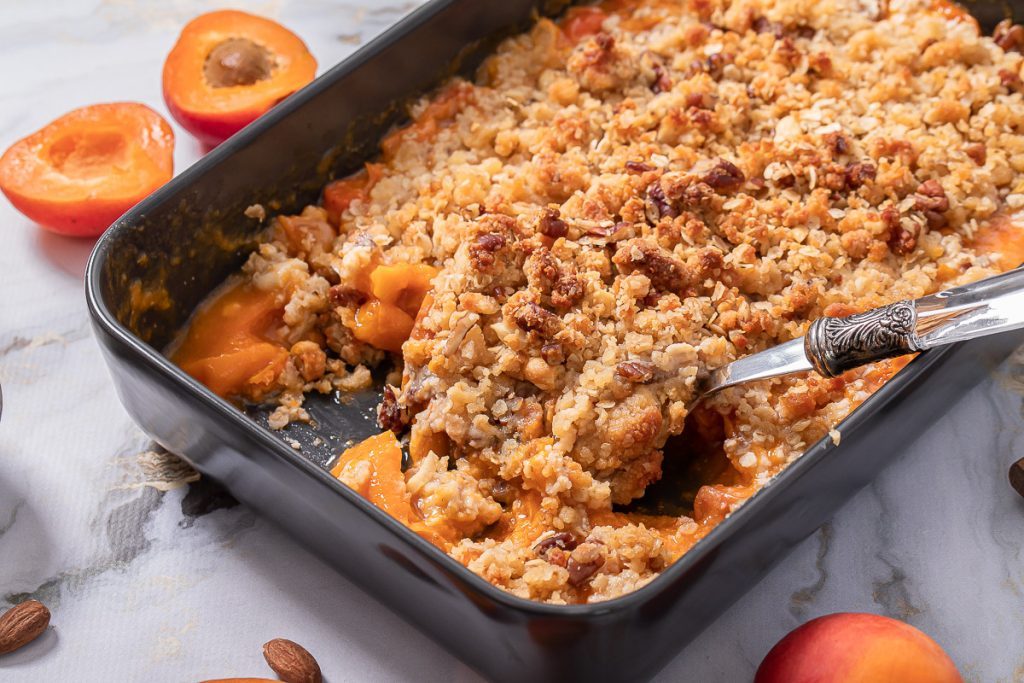 Gesunder Aprikosen Crumble | Life Is Full Of Goodies Gesunder Aprikosen Crumble | Life Is Full Of Goodies