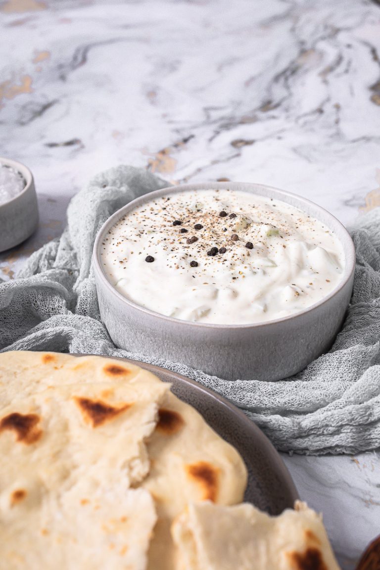 Naanbrot mit Quarkdip | Life Is Full Of Goodies