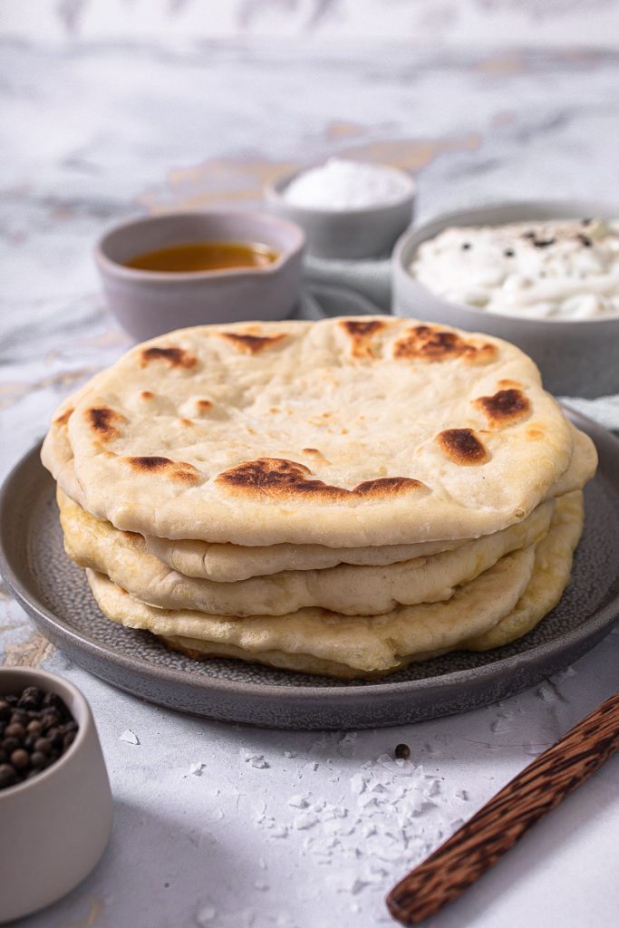 Naanbrot mit Quarkdip | Life Is Full Of Goodies