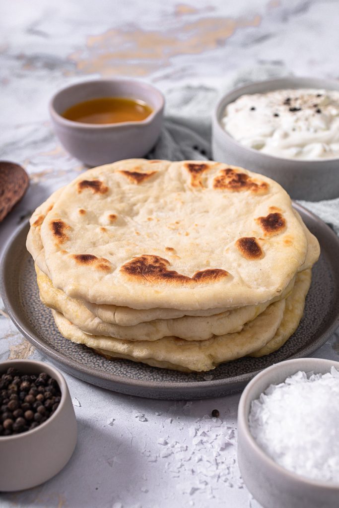 Naanbrot mit Quarkdip | Life Is Full Of Goodies