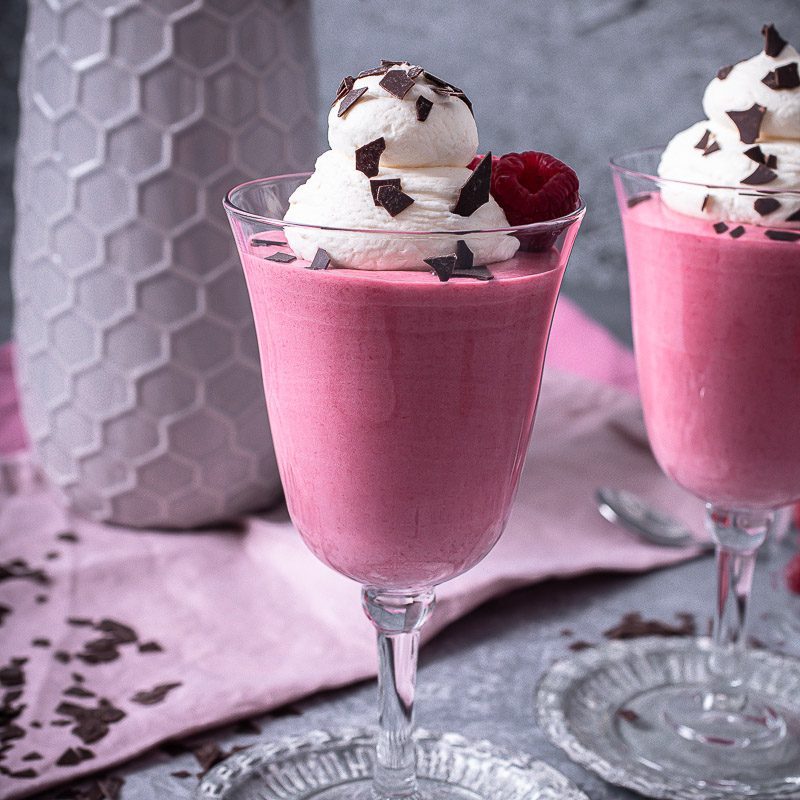 Himbeermousse im Glas | Life Is Full Of Goodies