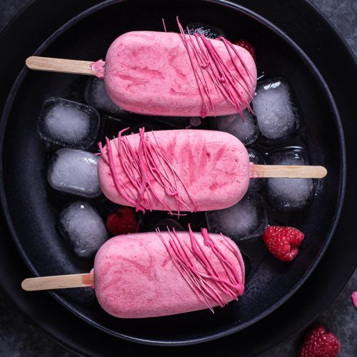 Himbeer Popsicles