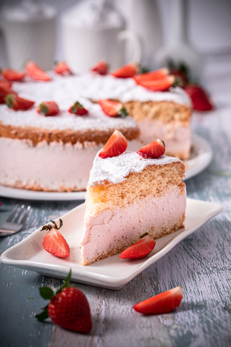 Die beste Erdbeer Käsesahne Torte | Life Is Full Of Goodies