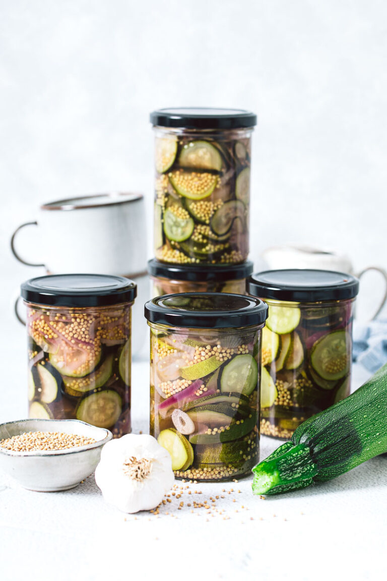 Eingelegte Zucchini | Life Is Full Of Goodies