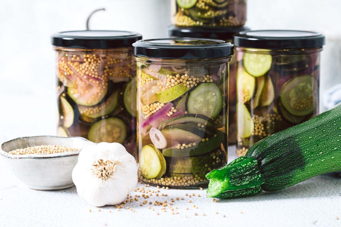 Eingelegte Zucchini | Life Is Full Of Goodies