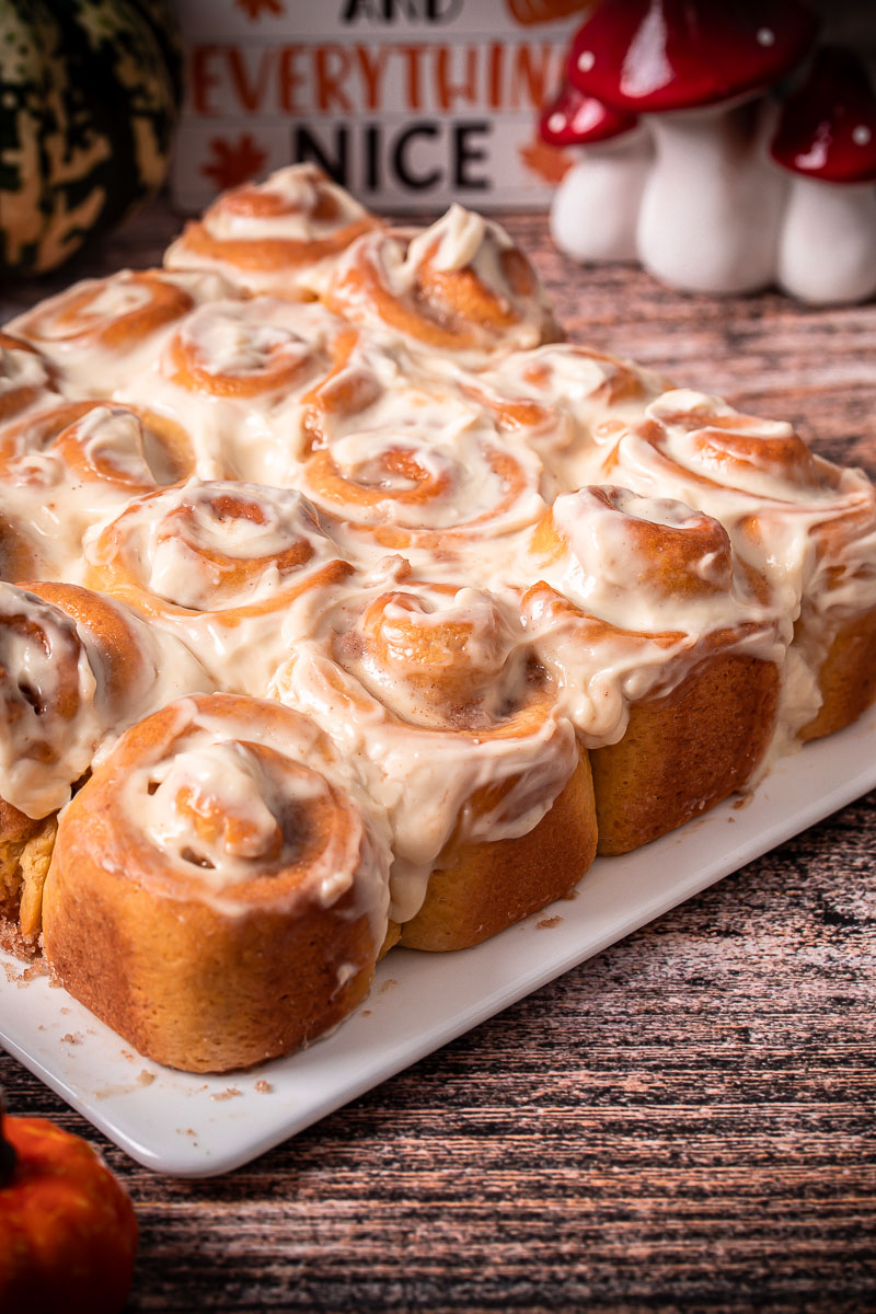 Pumpkin Cinnamon Rolls